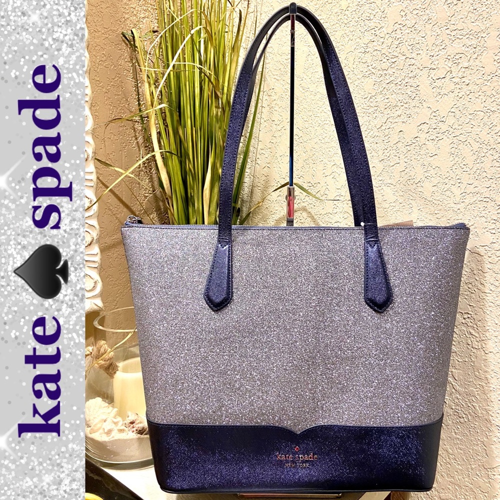 kate spade ✨ GLITTER Lola Tote